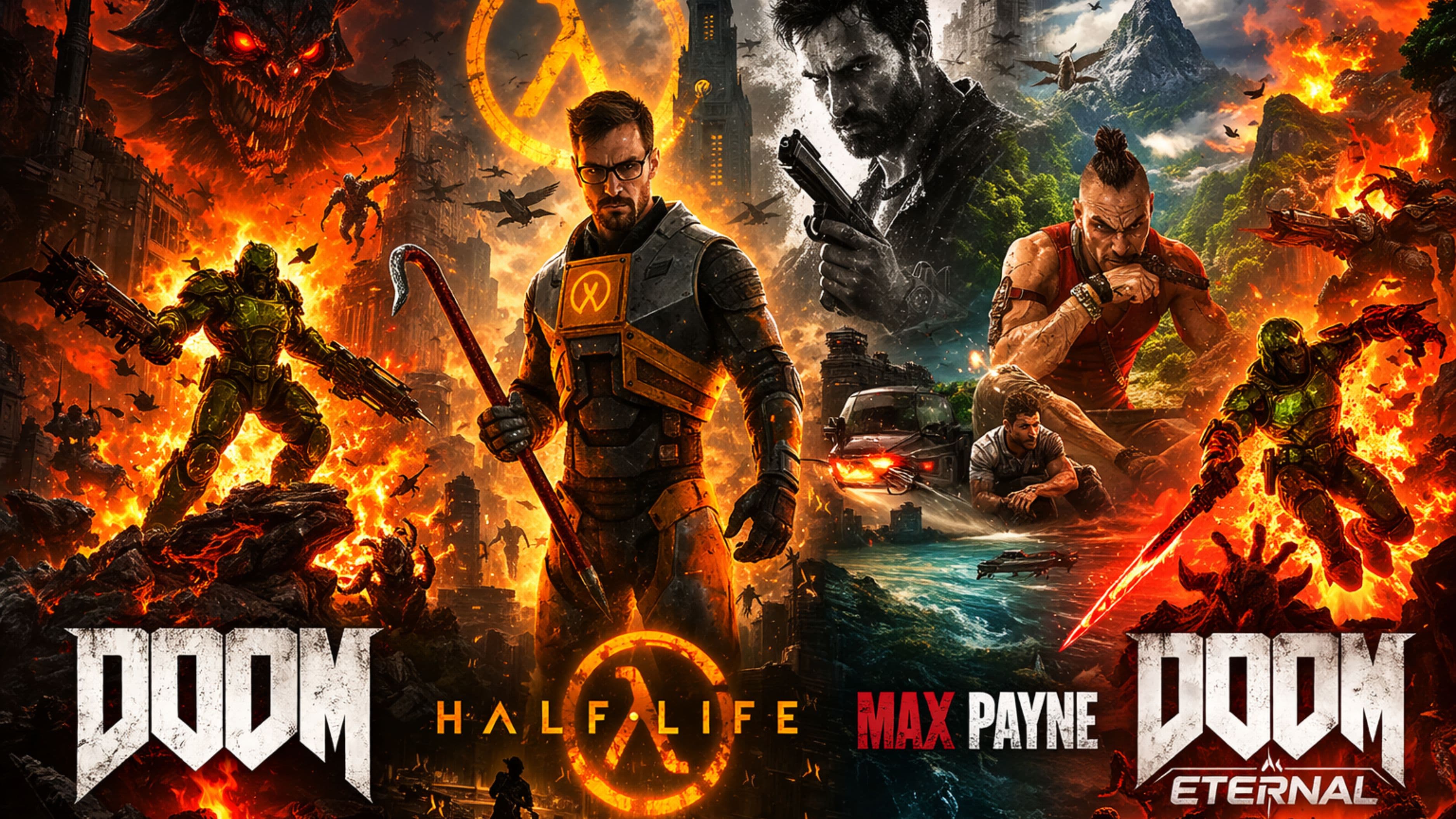 Which 5 Games Defined the Evolution of Action Fps Games?